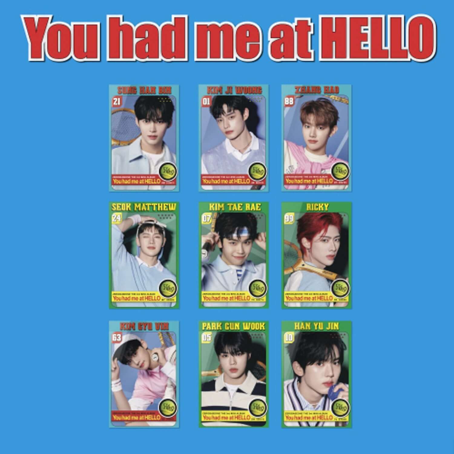ZEROBASEONE - 3rd Album [You had me at HELLO] (ZEROSE ver.)  | Kool Seoul - Buy Kpop Albums Online