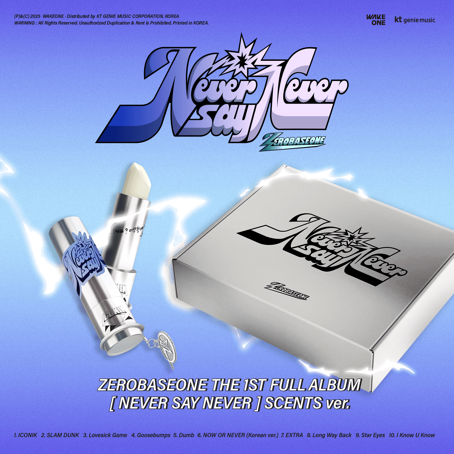 ZEROBASEONE - THE 1ST FULL ALBUM [NEVER SAY NEVER] (SCENTS V | Kool Seoul - Buy Kpop Albums Online