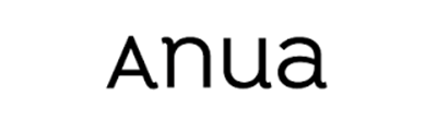Anua logo in black text on a white background.