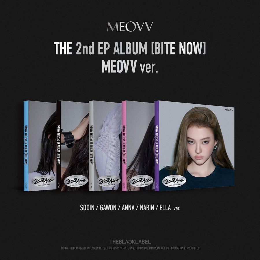 MEOVV - THE 2nd EP ALBUM [BITE NOW] (MEOVV ver.) (全5種よりランダム1種) - アルバム Kpop