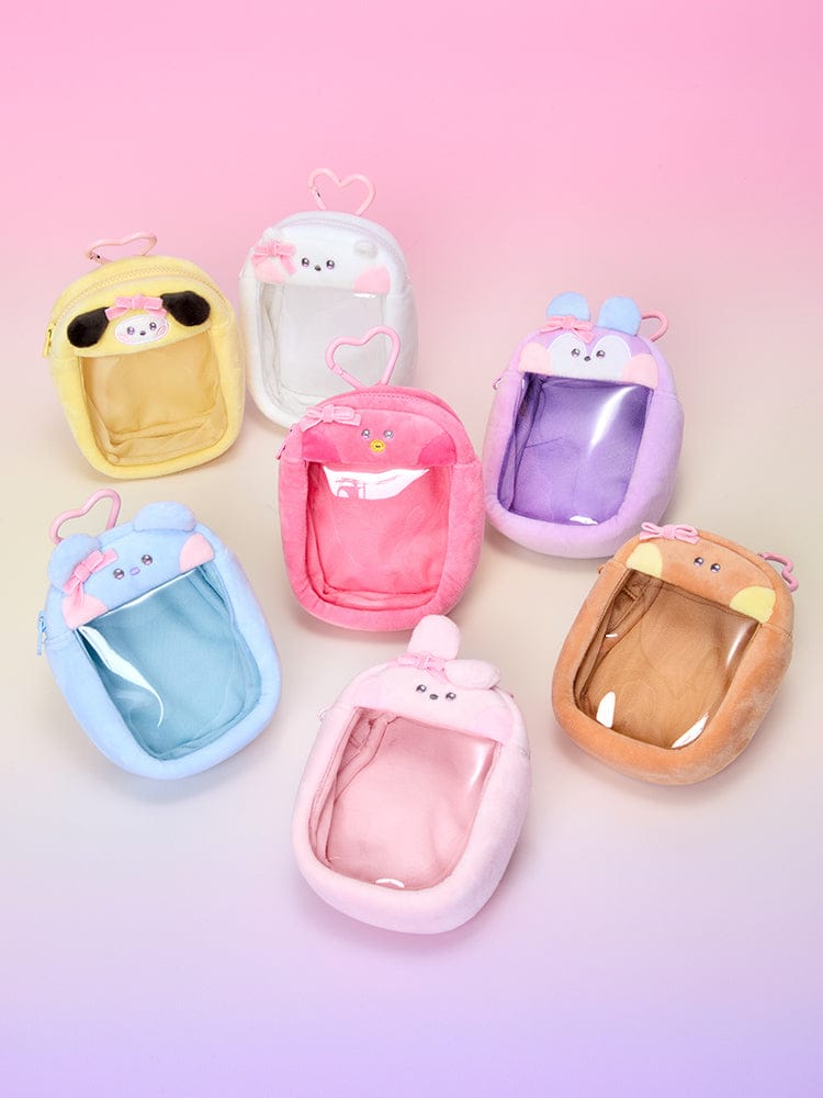 BT21 ミニニ クリアバッグチャームポーチ リボンドU