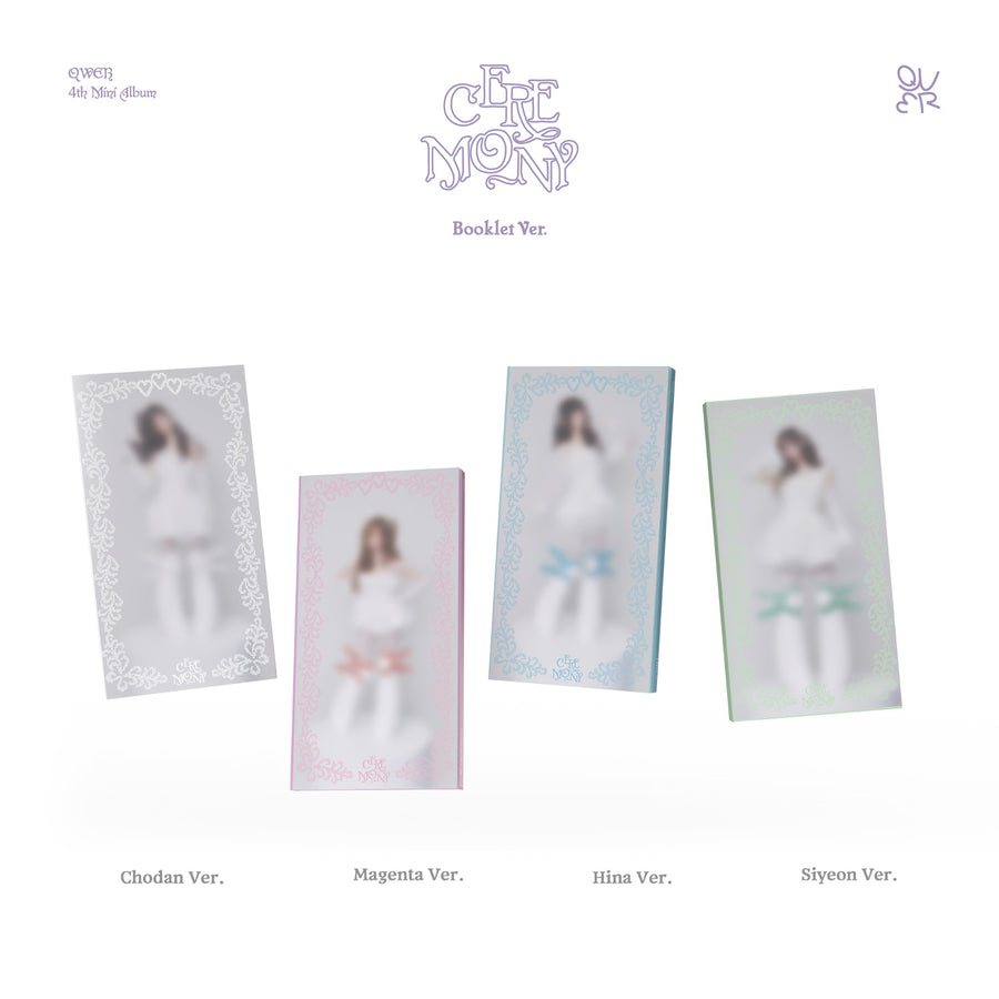 QWER - QWER - 4th Mini Album [CEREMONY] (Booklet Ver.) (4種中ランダム1種) - K-POPアルバム
