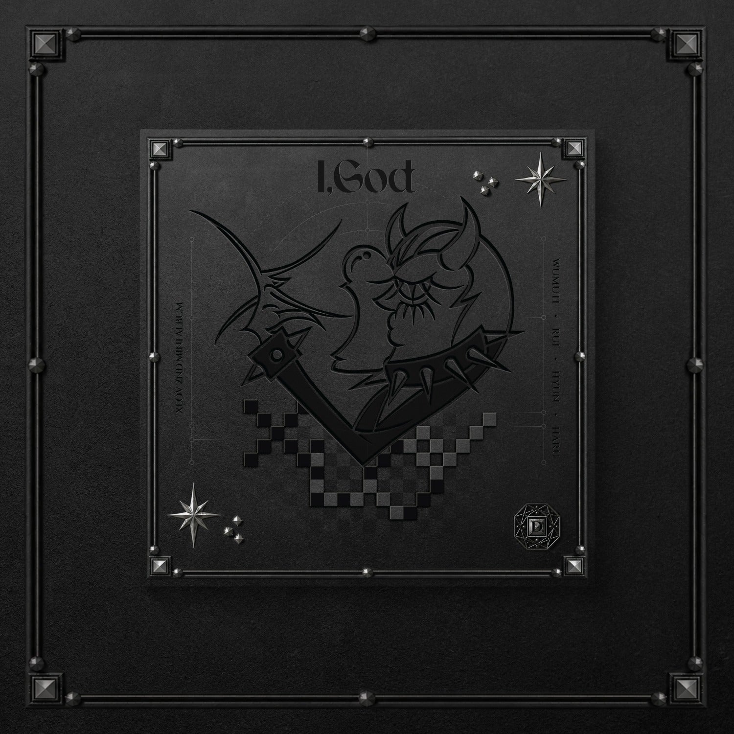 XLOV - 2ND MINI ALBUM [I,God] (D VER.) - Kpop Album Koolseoul