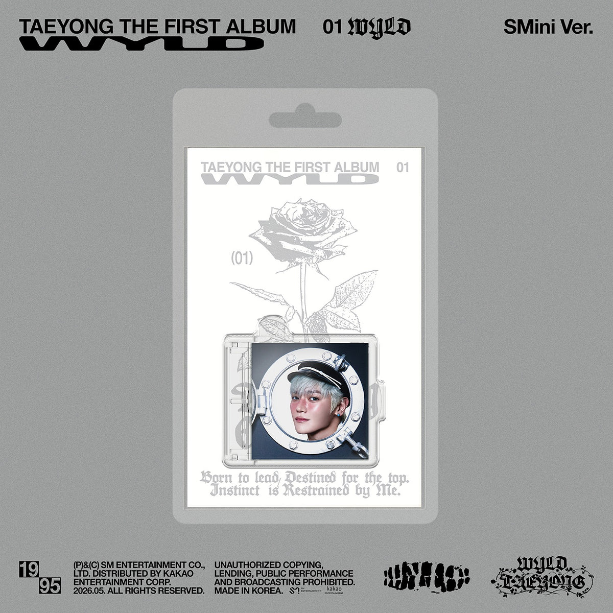 TAEYANG - 1st Full Album [WYLD] (SMini Ver.) - Kpop Album Koolseoul