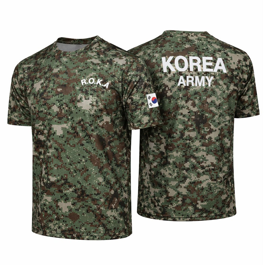 ASORT ROKA Korea Army - Tech T-shirt (Military Green)