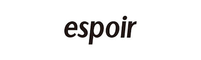 Espoir logo in black font on a white background