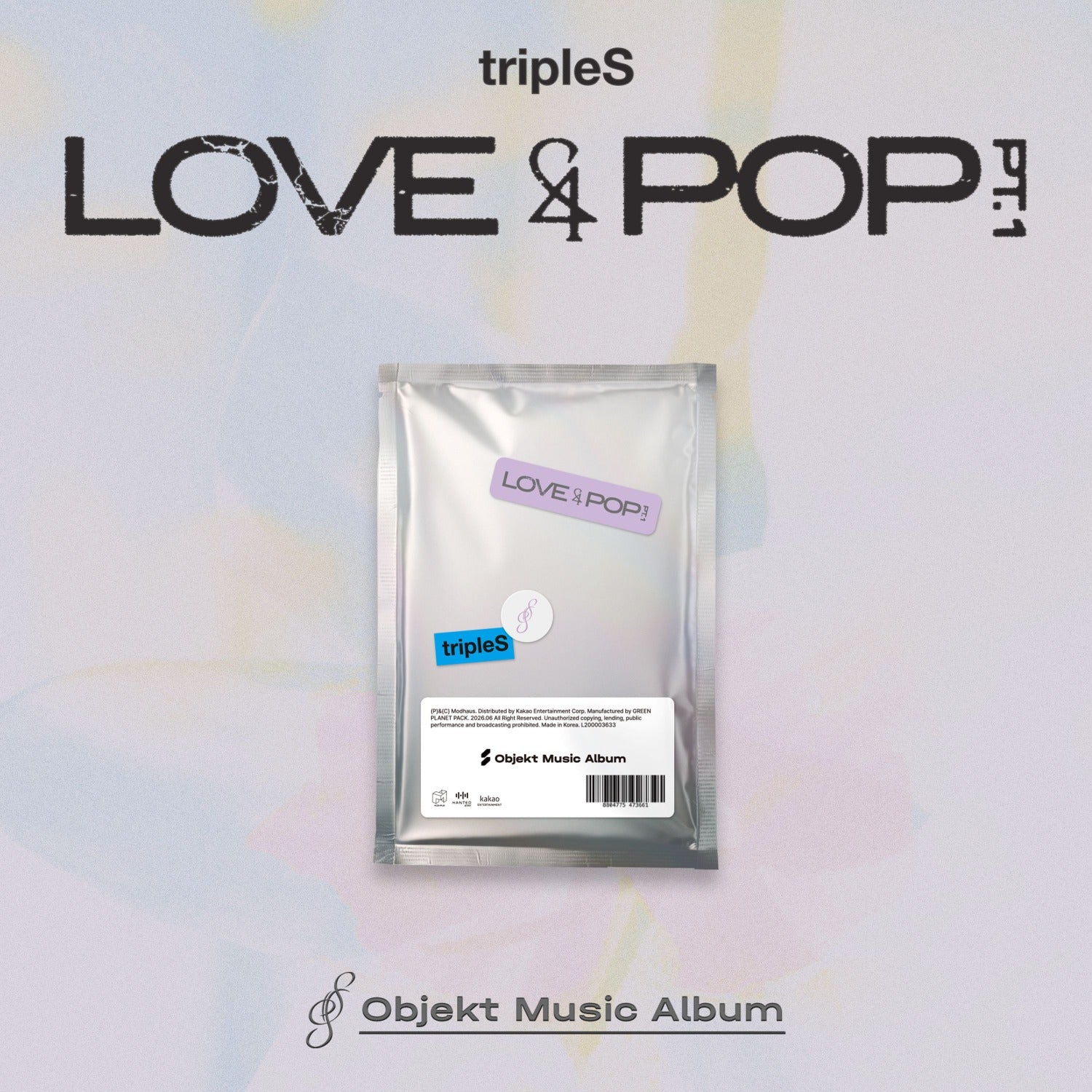 tripleS - [LOVE&POP] pt.1 (Objekt Music Album) - Kpop Album Koolseoul