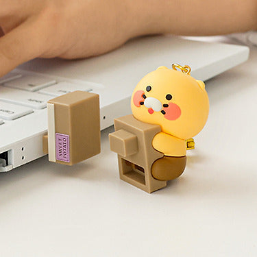64GB USB Figurine Keychain Chunsik - Korean kawaii Kakao Friends | Koolseoul