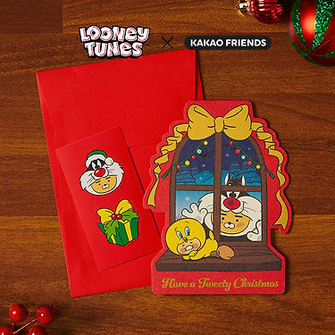 X Friends Card Ryan & Baby Chunsik - Korean kawaii Kakao Friends | Koolseoul