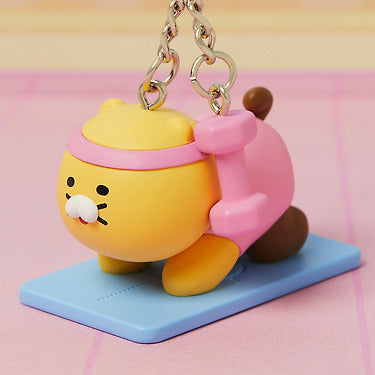 Figurine Keychain Yoga Chunsik - Official Kakao Friends merchandise | Koolseoul