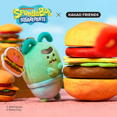SpongeBobXFriends Baby Keychain Plush Jordy - Korean kawaii Kakao Friends | Koolseoul