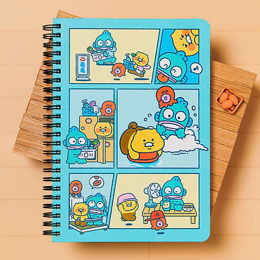 X Friends Notebook Ryan&Chunsik Stationery - Korean kawaii Kakao Friends | Koolseoul
