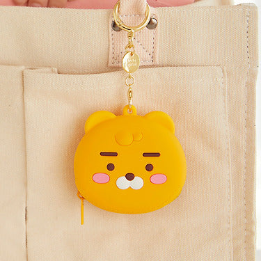 Silicone Wallet Little Ryan Coin Purse - Korean kawaii Kakao Friends | Koolseoul