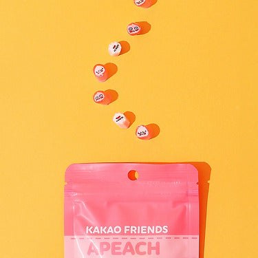 Pouch Apeach Candy - Official Kakao Friends merchandise | Koolseoul