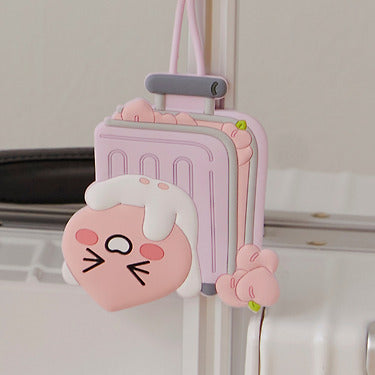 Valise Apeach Keychain - Authentic Kakao Friends from Korea | Koolseoul