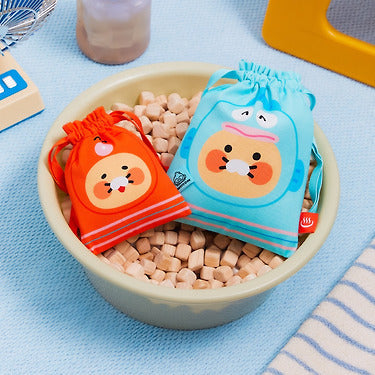 X Friends Pouch Set(2P) Chunsik - Authentic Kakao Friends from Korea | Koolseoul