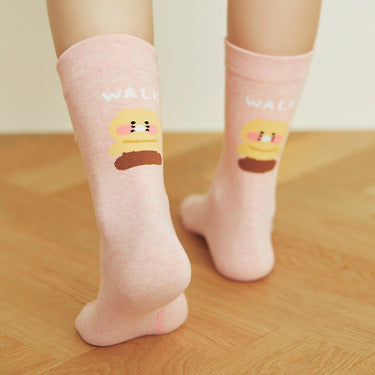 Rose Chunsik Socks - Authentic Kakao Friends from Korea | Koolseoul