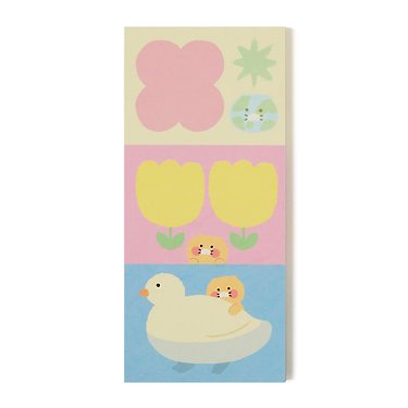 Kakao Friends - Friends Green 3bloc-Notes Chunsik Stationery