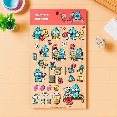 X Friends Clear Sticker Red Chunsik - Korean kawaii Kakao Friends | Koolseoul