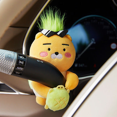 Plush Ryan Car Accessory - Authentic Kakao Friends from Korea | Koolseoul