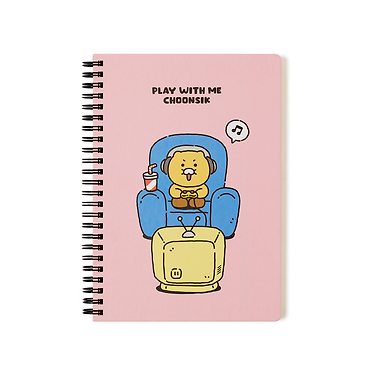 Notebook Chunsik Stationery - Authentic Kakao Friends from Korea | Koolseoul