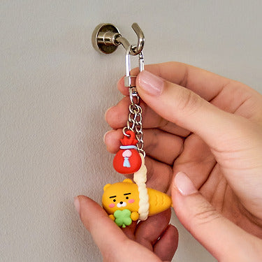 Figurine Keychain Ryan - Korean kawaii Kakao Friends | Koolseoul