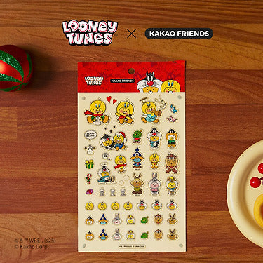 X Friends TransparentAutocollant Friends - Korean kawaii Kakao Friends | Koolseoul