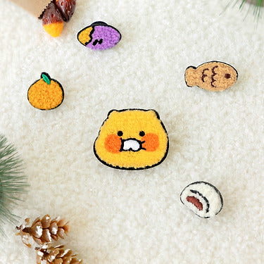 Chunsik Flat Set Shoelace Charm - Authentic Kakao Friends from Korea | Koolseoul