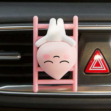 Car Air Freshener 2 Apeach - Authentic Kakao Friends from Korea | Koolseoul