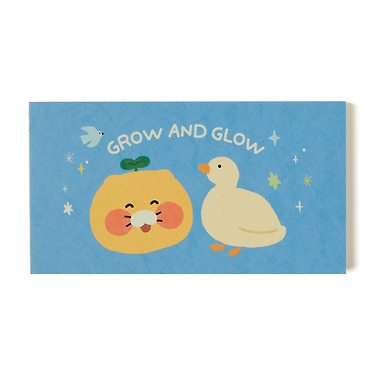 Kakao Friends - フレンズグリーンミニブロックスケジュール帳 チュンシク 文具